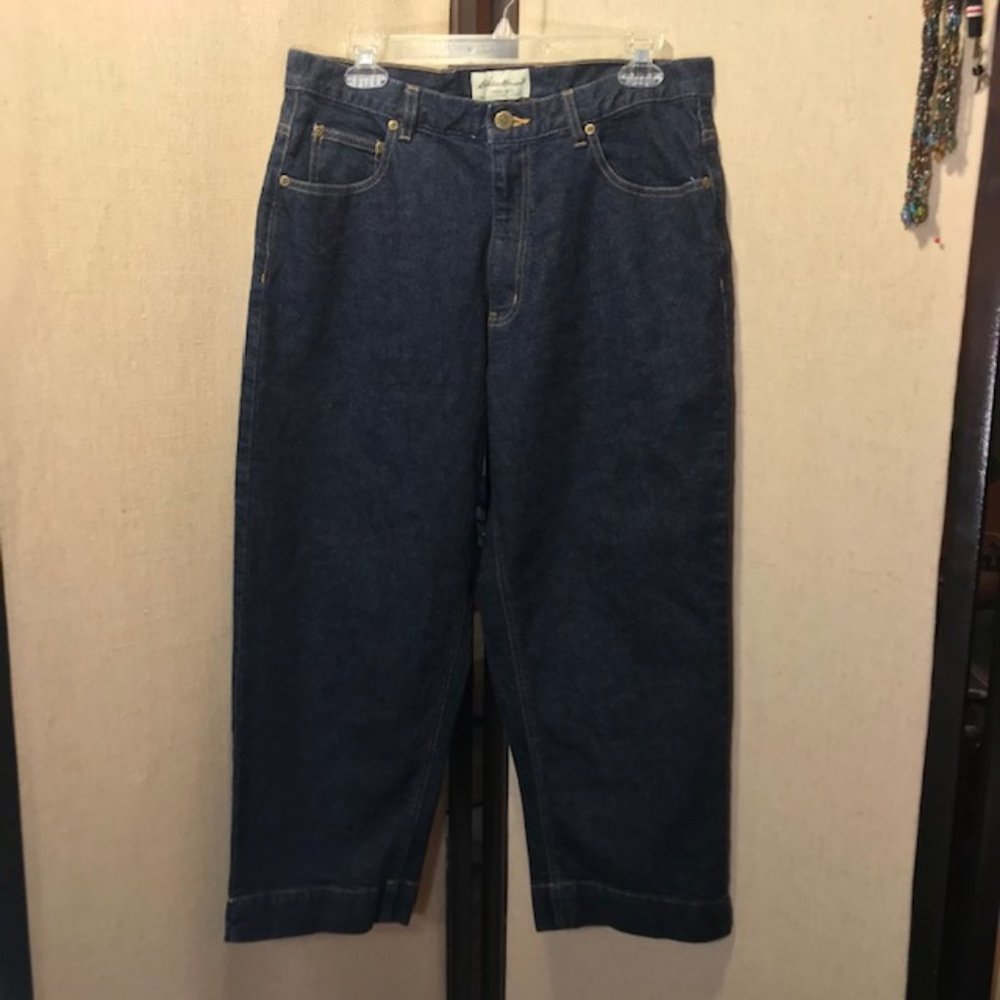 Eddie Bower Ladies' High Rise Dark Wash Ankle Jeans